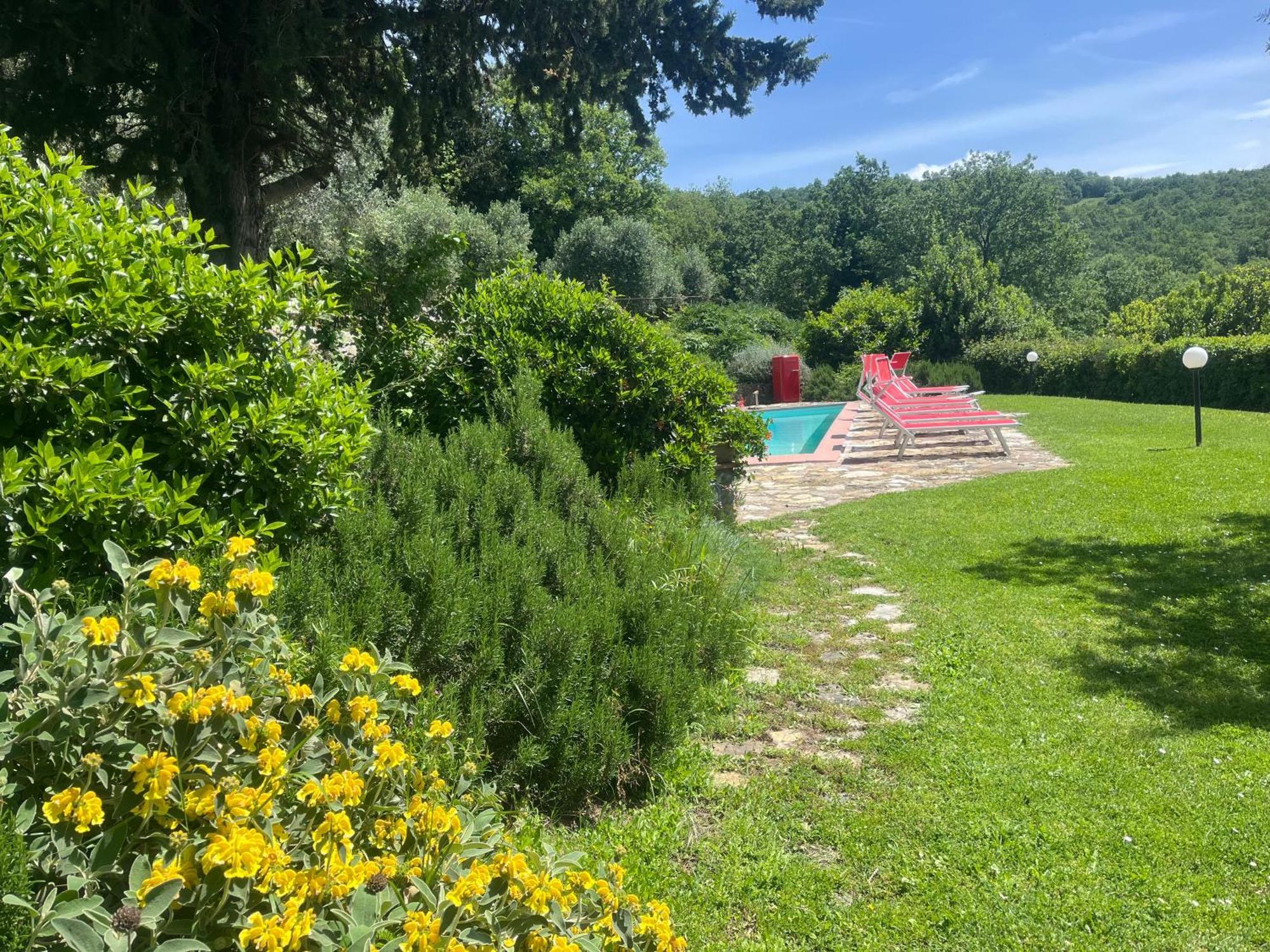 Il Fiorino Di Badia Badia A Passigano Exterior foto